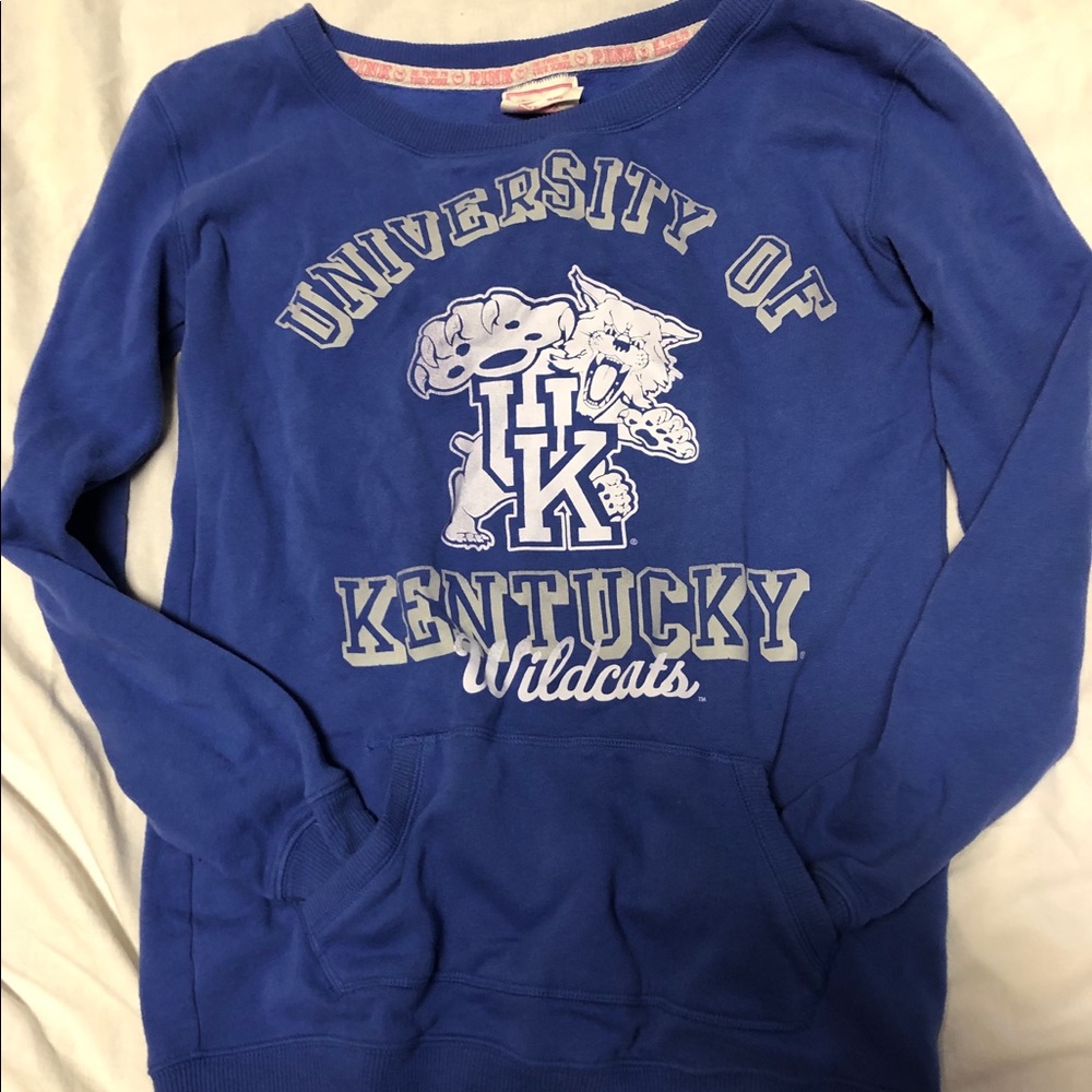 Pink University of Kentucky sweatshirt
